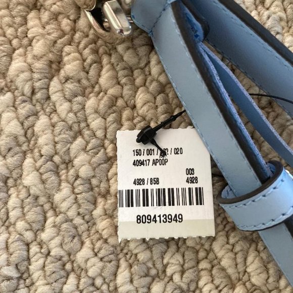 Gucci Double G buckle belt, light blue 85 main image 4